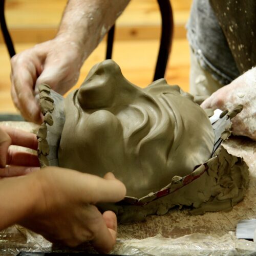 Mask making workshop